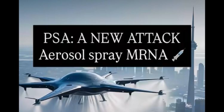 Ο Καναδάς προχωρά σε δοκιμές εμβολιασμού ατόμων με ψεκασμό εμβολίων mRNA με αεροζόλ…!!!